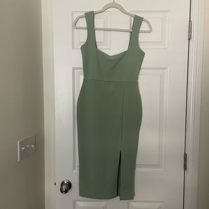 Sage Curvy Dress